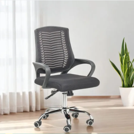 (JZ-OF57) Low Back Air Ventilation Mesh Chair with Armrest